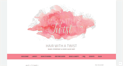 Desktop Screenshot of hairwithatwist.com